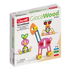 Giocattolo Tecno Wood Shapes Premium Quercetti