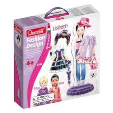 Giocattolo Fashion Design Lisbeth Stencils Quercetti