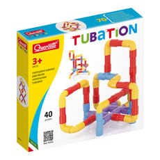Giocattolo Tubation tubi per costruzioni 40 pezzi Quercetti