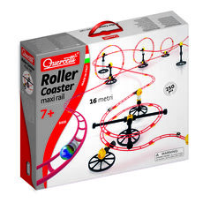 Giocattolo Roller Coaster Maxi Rail 16 m. 250 pezzi Quercetti