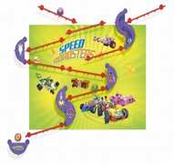 Giocattolo Skyrail XL Wall Mickey and the Roadster Racers Quercetti