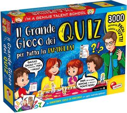 Giocattolo Piccolo Genio. Super Quiz 500 Lisciani