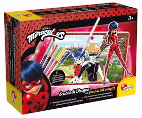 Giocattolo Ladybug Scuola Di Disegno Con Pennarelli Magici Lisciani