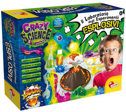 Giocattolo Crazy Science Il Laboratorio Degli Esperimenti Esplosivi Lisciani