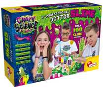 Giocattolo Crazy Science Il Grande Laboratorio Del Dottor Slime Lisciani
