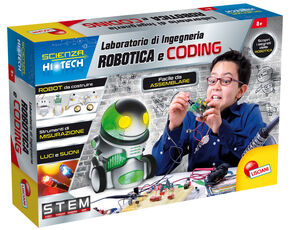 Giocattolo Scienza Hi Tech Laboratorio Di Ingegneria Robotica E Coding Lisciani
