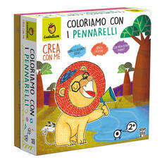 Giocattolo Ludattica Crea Con Me Coloriamo Con I Pennarelli Ludattica