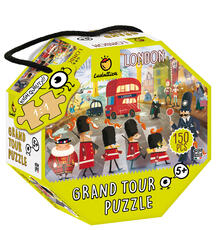 Giocattolo Ludattica Puzzle In Valigetta Ottagonale London Ludattica