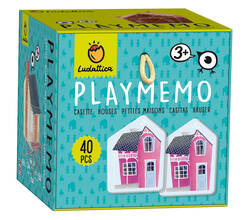 Giocattolo Ludattica Playmemo Sagomato Casette Ludattica