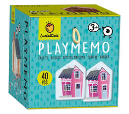 Giocattolo Ludattica Playmemo Sagomato Casette Ludattica