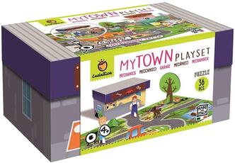 Giocattolo Ludattica Playset My Town Garage Ludattica
