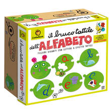 Giocattolo Ludattica Giochi Montessori-Il Bruco Tattile Ludattica