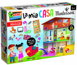 Giocattolo Montessori Maxi La Mia Casa Delle Parole Lisciani