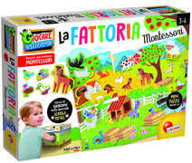 Giocattolo Montessori Maxi La Mia Fattoria Lisciani