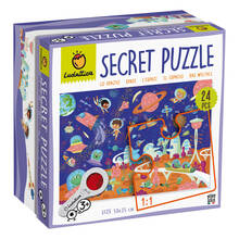 Giocattolo Ludattica Secret Puzzle 24 Pcs Lo Spazio Ludattica