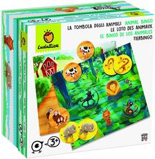 Giocattolo Ludattica Family Game La Tombola Degli Animali Ludattica