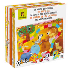 Giocattolo Ludattica Family Game La Corsa Dei Cuccioli Ludattica