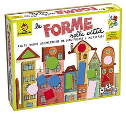 Giocattolo Montessori - Le Forme Nella Citta Ludattica