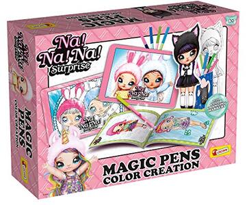Giocattolo Na Na Na Surprise Create And Color With Magic Pens Lisciani
