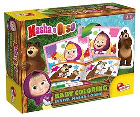 Giocattolo Masha e Orso Baby Coloring Evviva Masha e Orso Lisciani