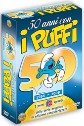 Copertina  50 anni con i Puffi, 1958-2008 [Cofanetto]