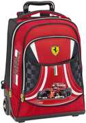 Cartoleria Zaino Trolley organizzato Premium Ferrari Kids Panini