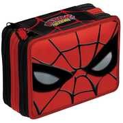 Cartoleria Astuccio attrezzato 3 zip Spider-Man Panini