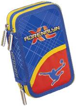 Cartoleria Astuccio accessoriato 3 zip Calciatori Panini Panini