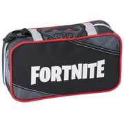 Cartoleria Astuccio doppio organizzato Fortnite Black Knight Panini