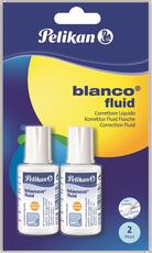 Cartoleria Correttore liquido Pelikan blanco fluid con pennello 20ml. Confezione 2 pezzi Pelikan