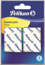 Cartoleria Gomma pane bianca Pelikan UG20. Confezione 2 pezzi Pelikan
