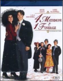 Quattro Matrimoni E Un Funerale Blu Ray Film Di Mike Newell Commedia Ibs