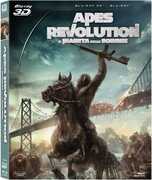 Film Apes Revolution. Il pianeta delle scimmie (Blu-ray + Blu-ray 3D) Matt Reeves