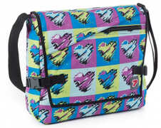 Cartoleria Borsa a tracolla Seven Crunk pop heart Seven