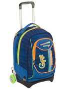 Cartoleria Zaino Trolley New Jack Seven Gecko Boy. Blu Seven