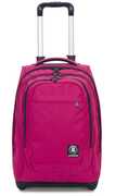 Cartoleria Zaino Trolley Extra Bump Plain Invicta Raspberry Wine. Fucsia Invicta