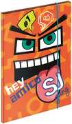 Cartoleria Cartelletta con elastico Seven SJ Gang Boy. Facce da SJ Seven