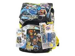Cartoleria Jet Black Beyblade Burst. Zaino Big Seven