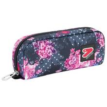 Cartoleria Astuccio bustina New Seven The Double Project Queen Crown. Nero-Rosa Seven