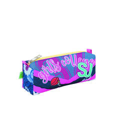 Cartoleria Astuccio bauletto Seven SJ Gang Girl Pinky College Candy Fuxia Seven