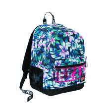 Cartoleria Zaino Pro XXL Seven The Double Deep Blue. Blu-Bianco. Con Power Bank Seven