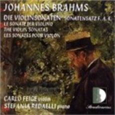 CD Die Violinsonaten Johannes Brahms Carlo Feige