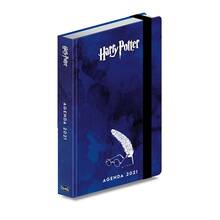 Cartoleria Agenda notebook settimanale Harry Potter 2021 con elastico Occhiali Blu - 13x21 cm Harry Potter