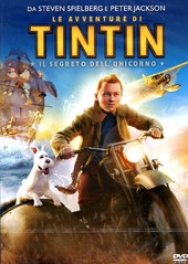 Copertina  Le avventure di Tintin. Il segreto dell'Unicorno - DVD