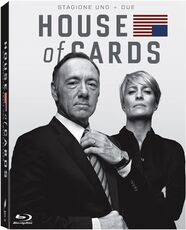 Film House of Cards. Stagione 1 - 2 (Serie TV ita) (8 Blu-ray)