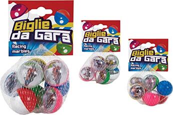 Giocattolo Biglie colorate per gareggiare. Globo