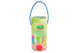 Giocattolo Globo. Birilli in legno. 38153. Globo