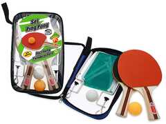Giocattolo Set Ping Pong 3 Stelle Con Rete Teorema