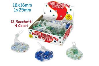 Giocattolo Biglie In Vetro Sacchetto 19 Pz Teorema