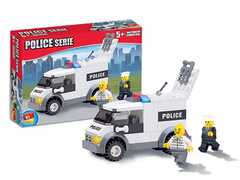 Giocattolo Costruzioni Click Clack. Police Penitenziaria 85 Pz Teorema
